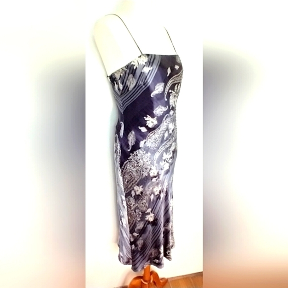PAPELL BOUTIQUE SILK MIDI DRESS - Picture 1 of 12